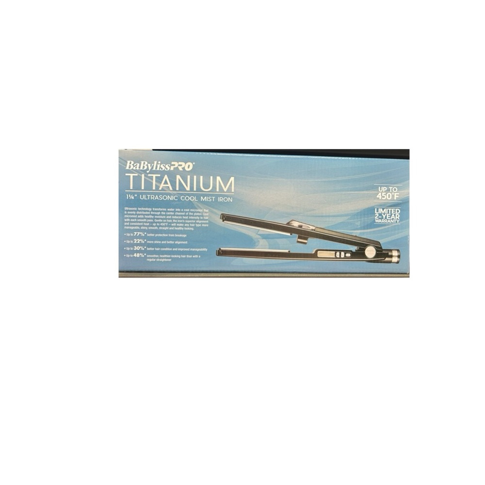 BaBylissPRO Titanium Flat Iron